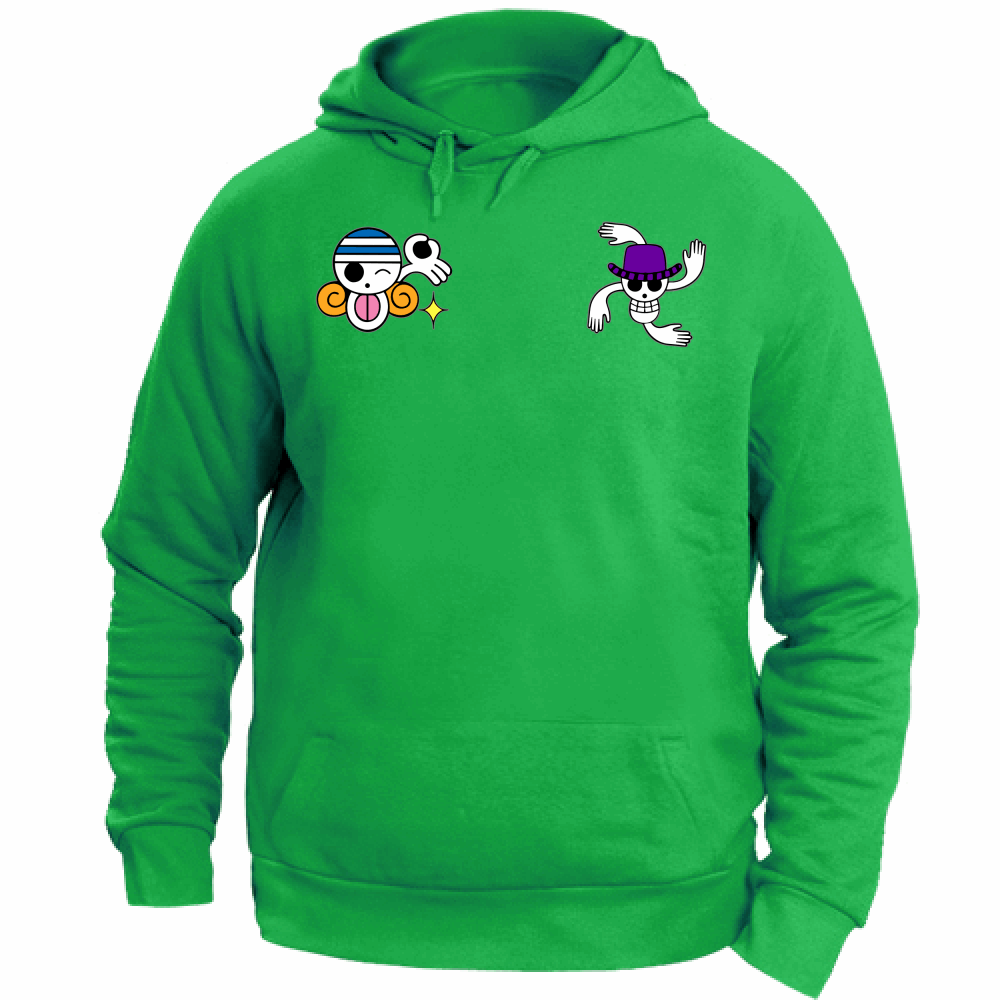 Otaku Hub Store kellygreen / XS Felpa Unisex con Cappuccio Felpa Unisex con Cappuccio Robin & Nami One Piece Anime, Abbigliamento anime, anime store, accessori anime, manga, manga store, abbigliamento manga accessori manga