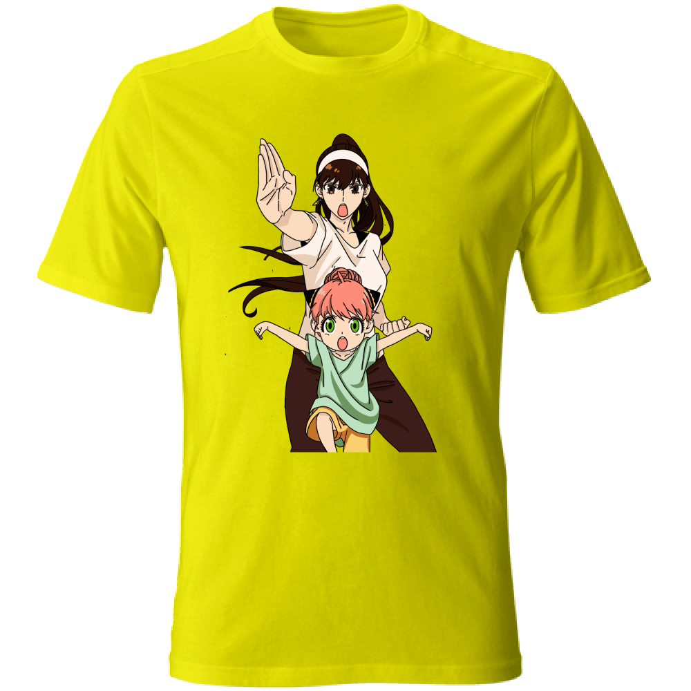 Otaku Hub Store yellow / S T-Shirt Unisex T-Shirt Unisex Anya & Yor Spy x Family Anime, Abbigliamento anime, anime store, accessori anime, manga, manga store, abbigliamento manga accessori manga