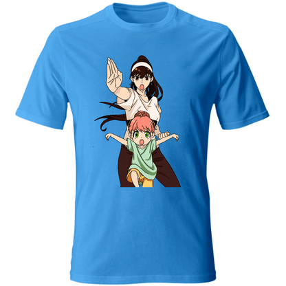 Otaku Hub Store lightblue / S T-Shirt Unisex T-Shirt Unisex Anya & Yor Spy x Family Anime, Abbigliamento anime, anime store, accessori anime, manga, manga store, abbigliamento manga accessori manga