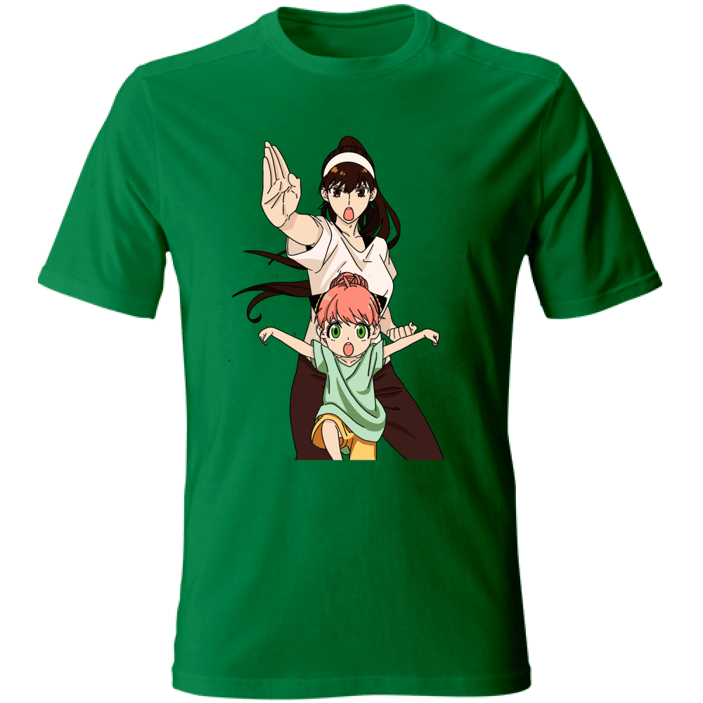 Otaku Hub Store kellygreen / S T-Shirt Unisex T-Shirt Unisex Anya & Yor Spy x Family Anime, Abbigliamento anime, anime store, accessori anime, manga, manga store, abbigliamento manga accessori manga