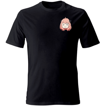 Otaku Hub Store black / S T-Shirt Unisex T-Shirt Unisex Anya Spy x Family Anime, Abbigliamento anime, anime store, accessori anime, manga, manga store, abbigliamento manga accessori manga