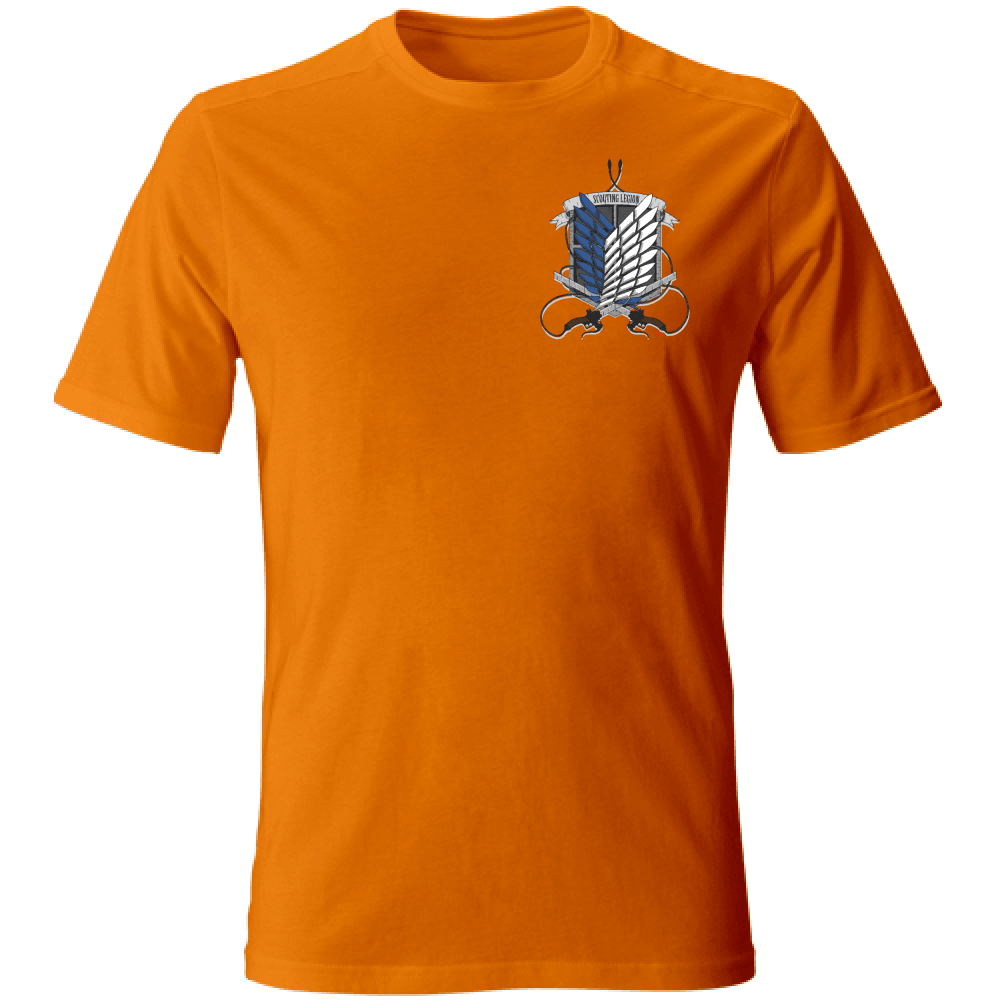 Otaku Hub Store orange / S T-Shirt Unisex T-Shirt Unisex Mikasa Ackerman Attack of Titan Anime, Abbigliamento anime, anime store, accessori anime, manga, manga store, abbigliamento manga accessori manga