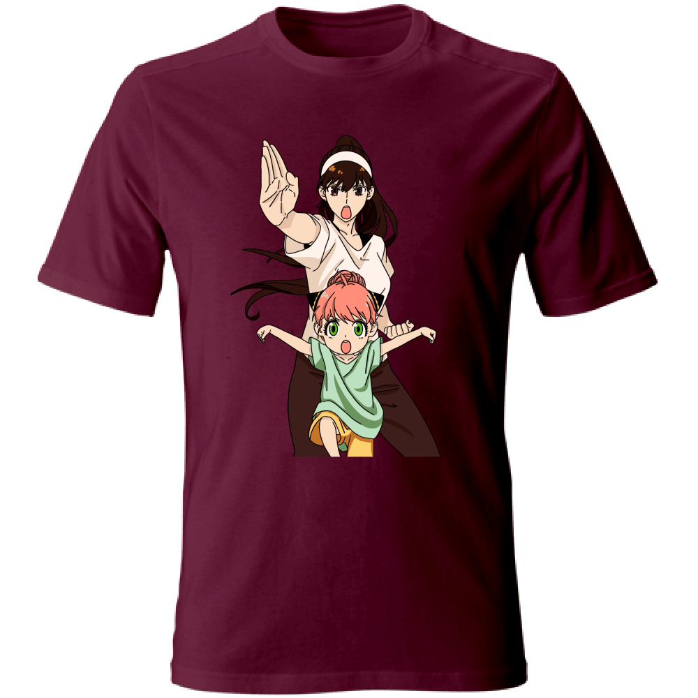 Otaku Hub Store bordeaux / S T-Shirt Unisex T-Shirt Unisex Anya & Yor Spy x Family Anime, Abbigliamento anime, anime store, accessori anime, manga, manga store, abbigliamento manga accessori manga