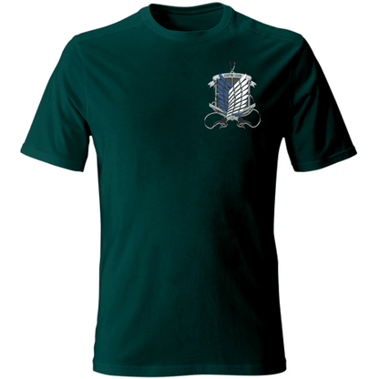 Otaku Hub Store bottlegreen / S T-Shirt Unisex T-Shirt Unisex Unisex Eren Jaeger Attack of Titan Anime, Abbigliamento anime, anime store, accessori anime, manga, manga store, abbigliamento manga accessori manga