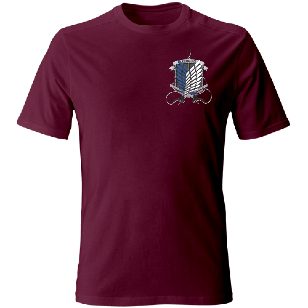 Otaku Hub Store bordeaux / S T-Shirt Unisex T-Shirt Unisex Unisex Eren Jaeger Attack of Titan Anime, Abbigliamento anime, anime store, accessori anime, manga, manga store, abbigliamento manga accessori manga