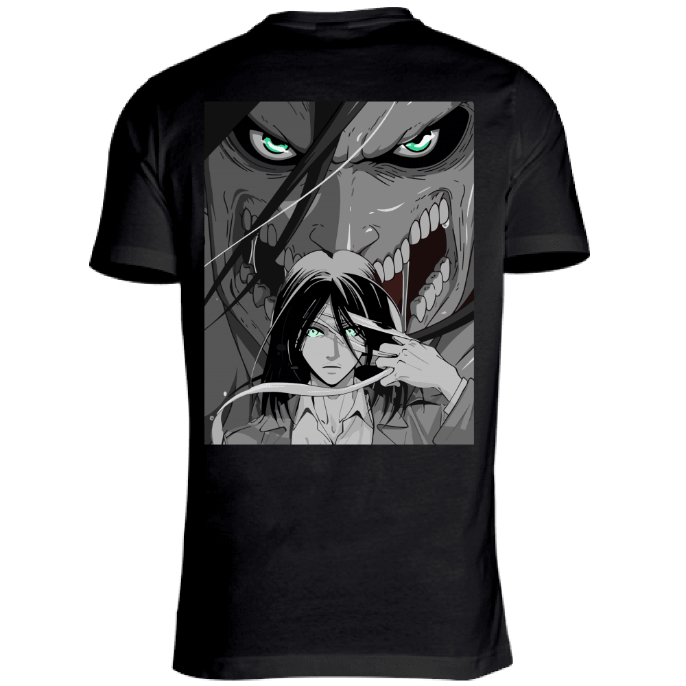 Otaku Hub Store T-Shirt Unisex T-Shirt Unisex Unisex Eren Jaeger Attack of Titan Anime, Abbigliamento anime, anime store, accessori anime, manga, manga store, abbigliamento manga accessori manga