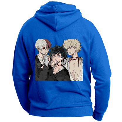 Otaku Hub Store Felpa Unisex con Cappuccio Felpa Unisex con Cappuccio Deku Kacchan Todoroki My Hero Academia Anime, Abbigliamento anime, anime store, accessori anime, manga, manga store, abbigliamento manga accessori manga