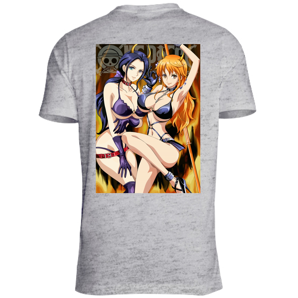 Otaku Hub Store T-Shirt Unisex T-Shirt Unisex Robin & Nami One Piece Anime, Abbigliamento anime, anime store, accessori anime, manga, manga store, abbigliamento manga accessori manga
