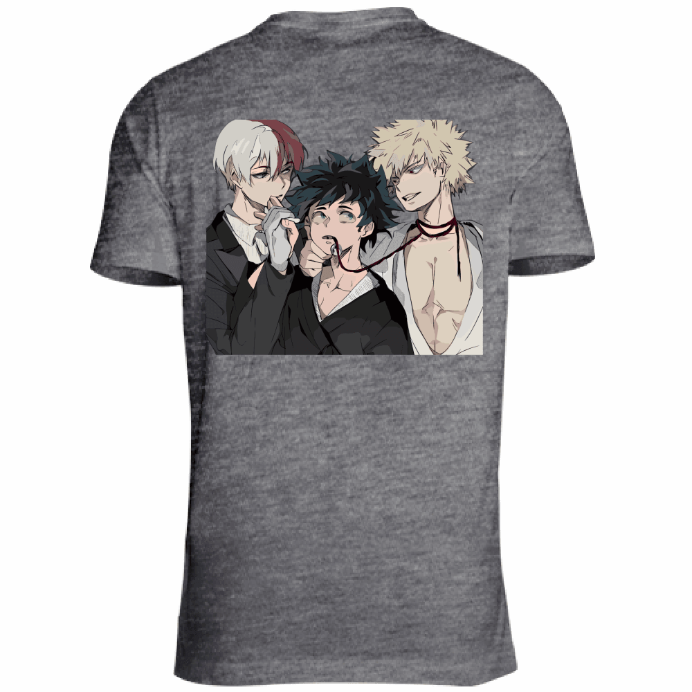 Otaku Hub Store T-Shirt Unisex T-Shirt Unisex Deku Kacchan Todoroki My Hero Academia Anime, Abbigliamento anime, anime store, accessori anime, manga, manga store, abbigliamento manga accessori manga