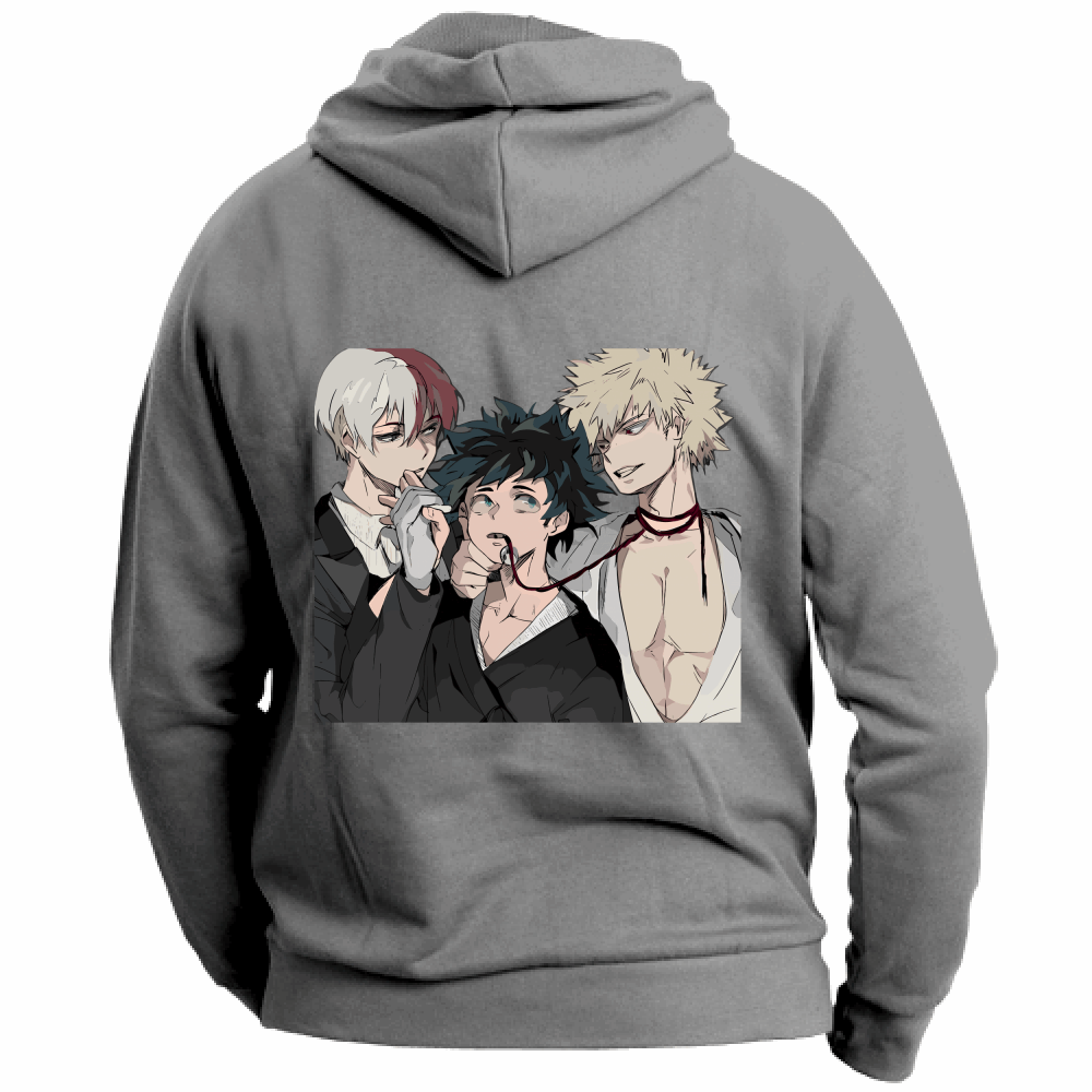 Otaku Hub Store Felpa Unisex con Cappuccio Felpa Unisex con Cappuccio Deku Kacchan Todoroki My Hero Academia Anime, Abbigliamento anime, anime store, accessori anime, manga, manga store, abbigliamento manga accessori manga