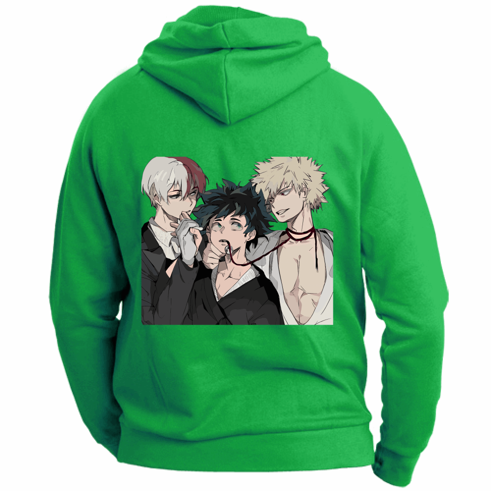 Otaku Hub Store Felpa Unisex con Cappuccio Felpa Unisex con Cappuccio Deku Kacchan Todoroki My Hero Academia Anime, Abbigliamento anime, anime store, accessori anime, manga, manga store, abbigliamento manga accessori manga