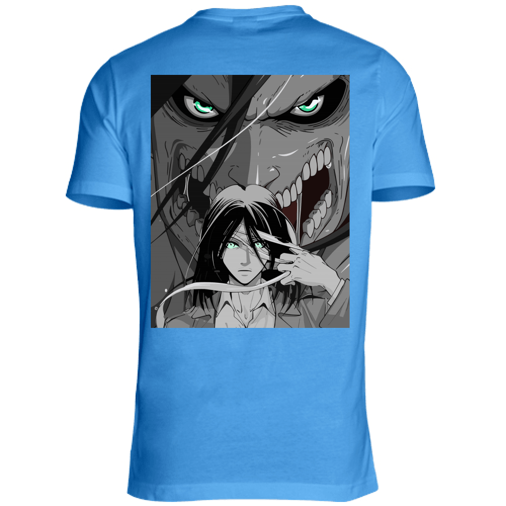 Otaku Hub Store T-Shirt Unisex T-Shirt Unisex Unisex Eren Jaeger Attack of Titan Anime, Abbigliamento anime, anime store, accessori anime, manga, manga store, abbigliamento manga accessori manga