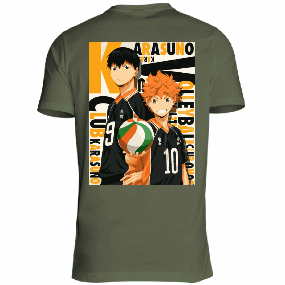 Otaku Hub Store T-Shirt Unisex T-Shirt Unisex Hinata & Kageyama Haikyu Anime, Abbigliamento anime, anime store, accessori anime, manga, manga store, abbigliamento manga accessori manga