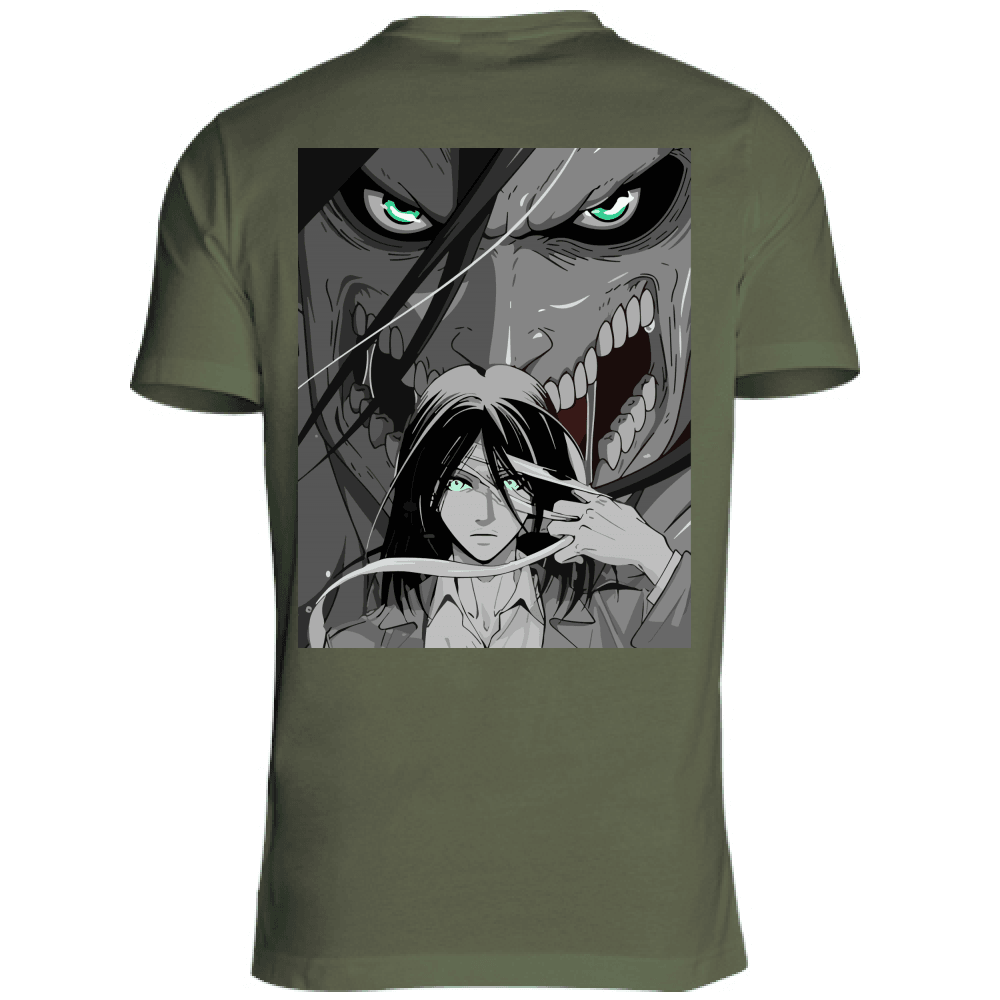 Otaku Hub Store T-Shirt Unisex T-Shirt Unisex Unisex Eren Jaeger Attack of Titan Anime, Abbigliamento anime, anime store, accessori anime, manga, manga store, abbigliamento manga accessori manga