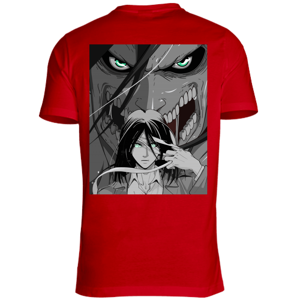 Otaku Hub Store T-Shirt Unisex T-Shirt Unisex Unisex Eren Jaeger Attack of Titan Anime, Abbigliamento anime, anime store, accessori anime, manga, manga store, abbigliamento manga accessori manga