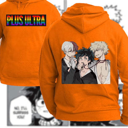 Otaku Hub Store Felpa Unisex con Cappuccio Felpa Unisex con Cappuccio Deku Kacchan Todoroki My Hero Academia Anime, Abbigliamento anime, anime store, accessori anime, manga, manga store, abbigliamento manga accessori manga