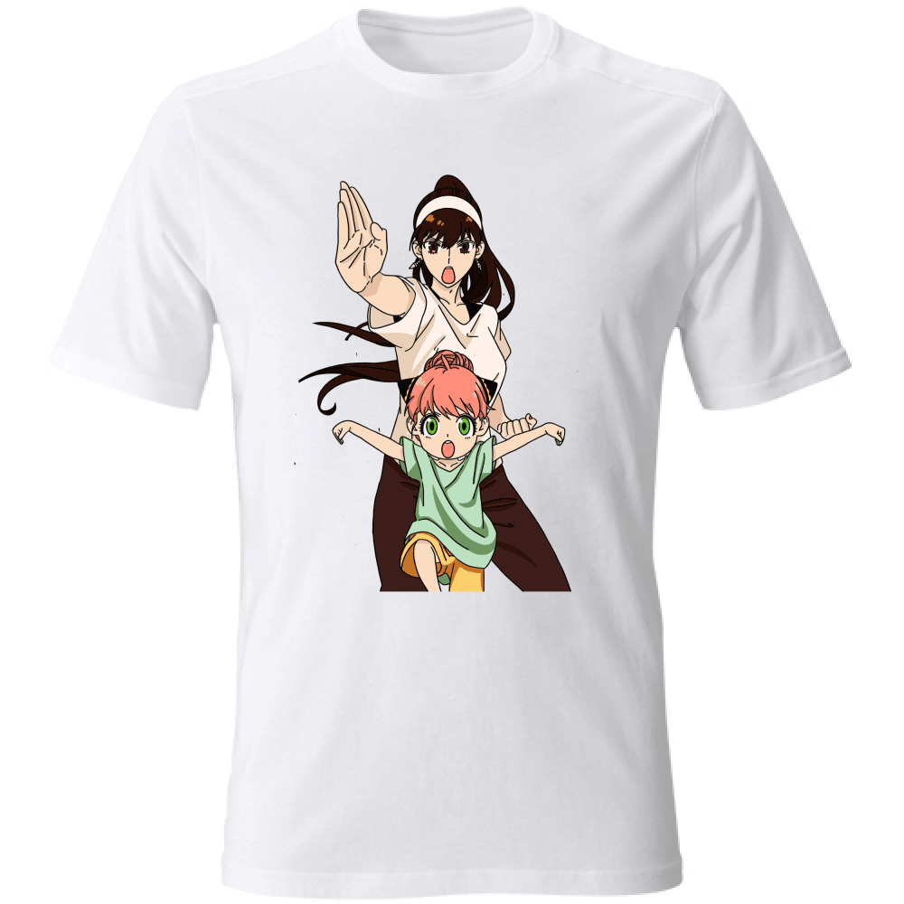 Otaku Hub Store white / S T-Shirt Unisex T-Shirt Unisex Anya & Yor Spy x Family Anime, Abbigliamento anime, anime store, accessori anime, manga, manga store, abbigliamento manga accessori manga