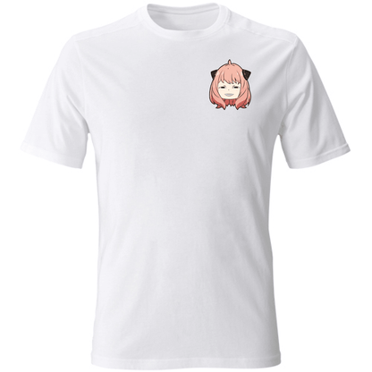 Otaku Hub Store white / S T-Shirt Unisex T-Shirt Unisex Anya Spy x Family Anime, Abbigliamento anime, anime store, accessori anime, manga, manga store, abbigliamento manga accessori manga